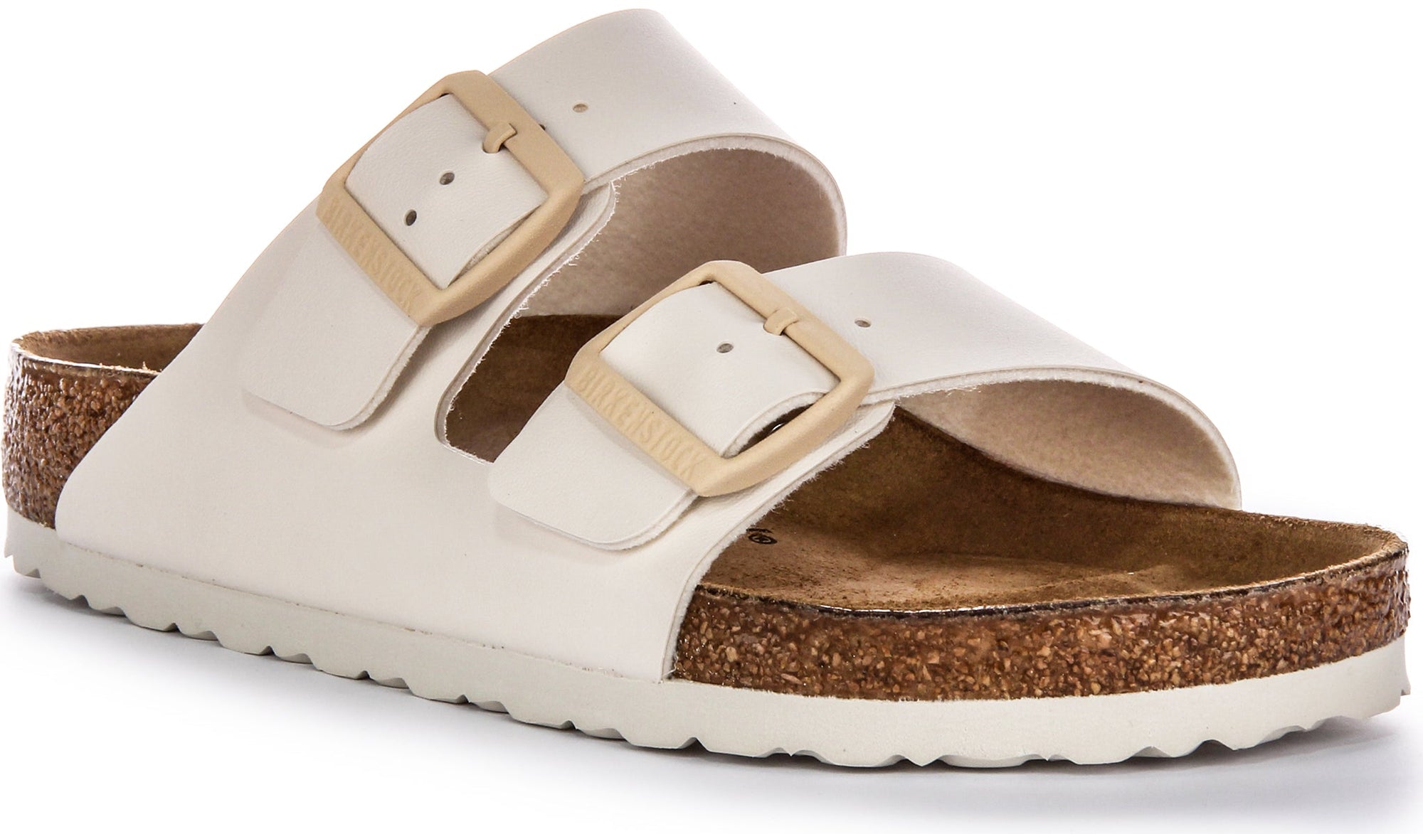 Sandales Birkenstock Arizona | Birko-Flor beige pour femmes