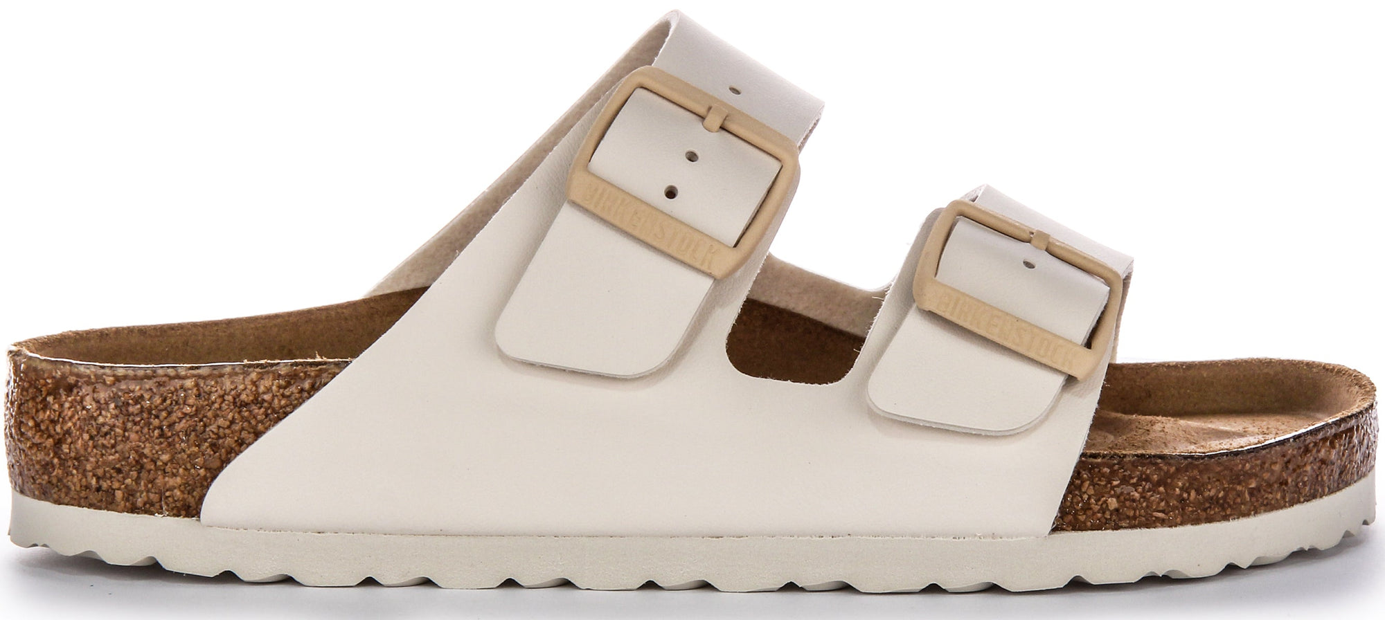Sandales Birkenstock Arizona | Birko-Flor beige pour femmes