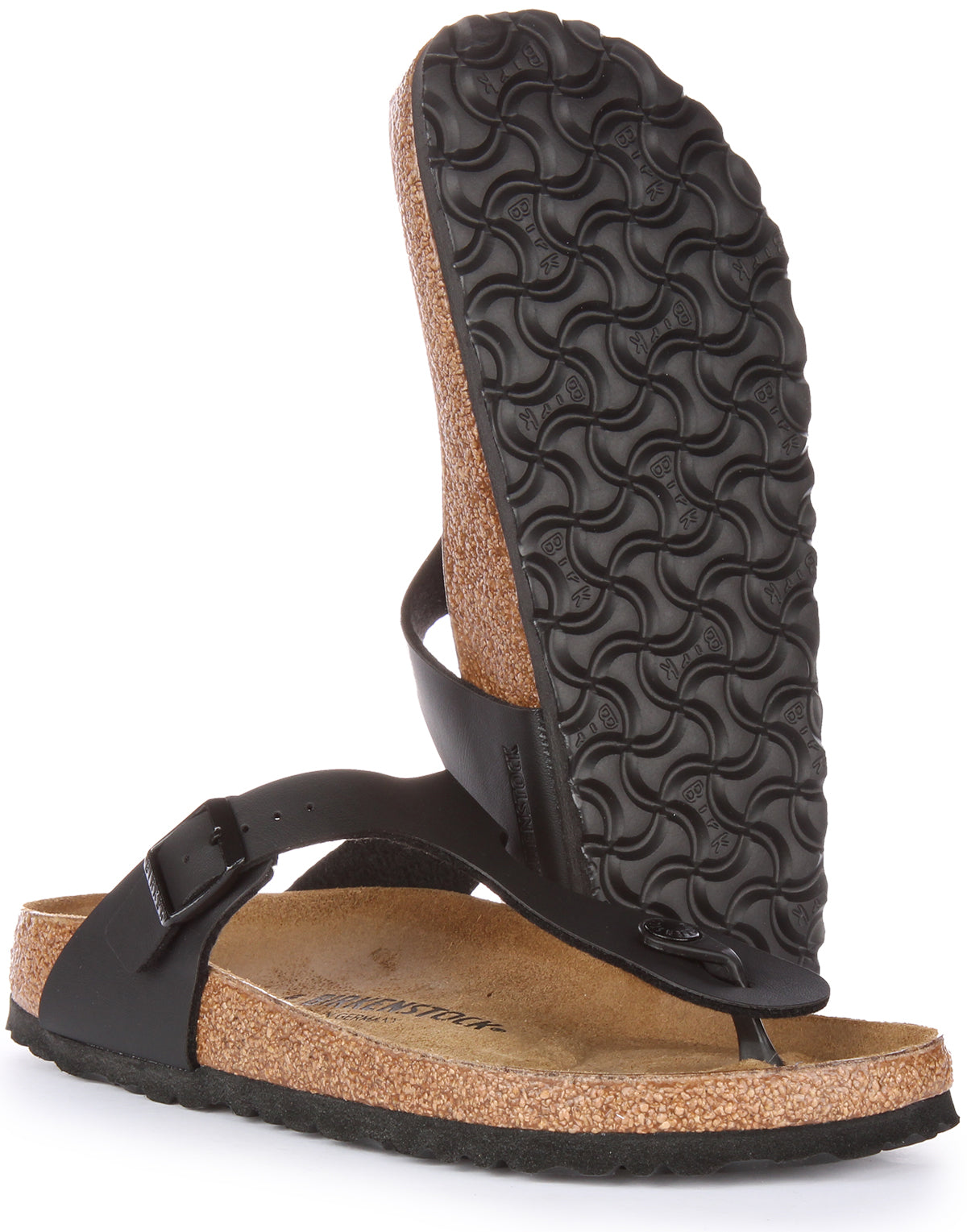 Birkenstock Gizeh Sandals | Black Birko-Flor for Women