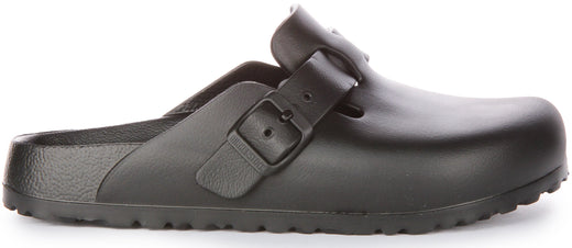 Birkenstock Boston Clogs | Black EVA - Essentials Edition for Women