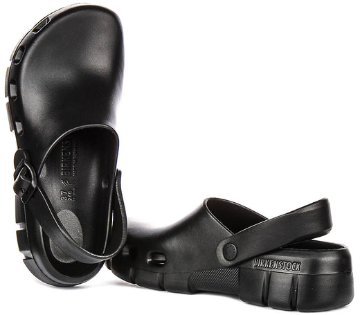 Birkenstock Birki Flow Clogs | Black EVA for Women - Regular Fit