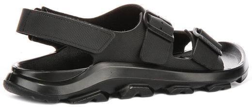 Birkenstock Mogami Terra Trainers | Black genuine leather for Men - Regular Fit