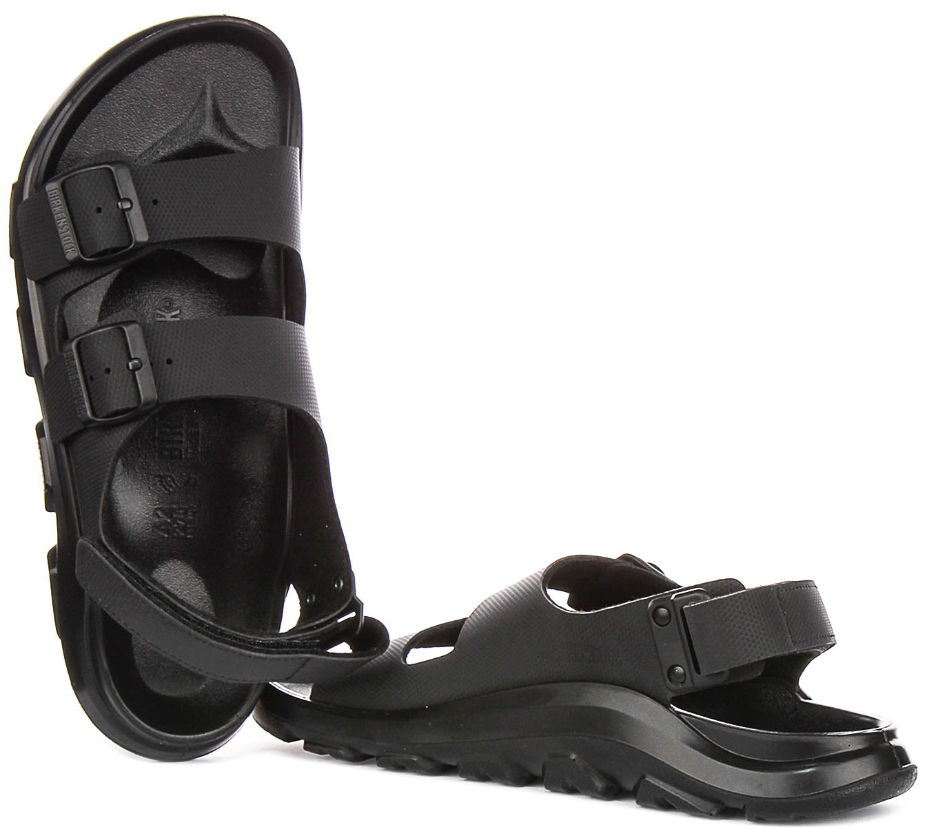 Birkenstock Mogami Terra Trainers | Black genuine leather for Men - Regular Fit