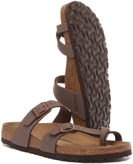 Sandali Birkenstock Mayari | Birko-Flor color moka da donna