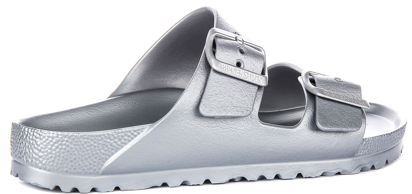 Birkenstock Arizona Sandals | Silver EVA for Men and Women - Narrow Fit