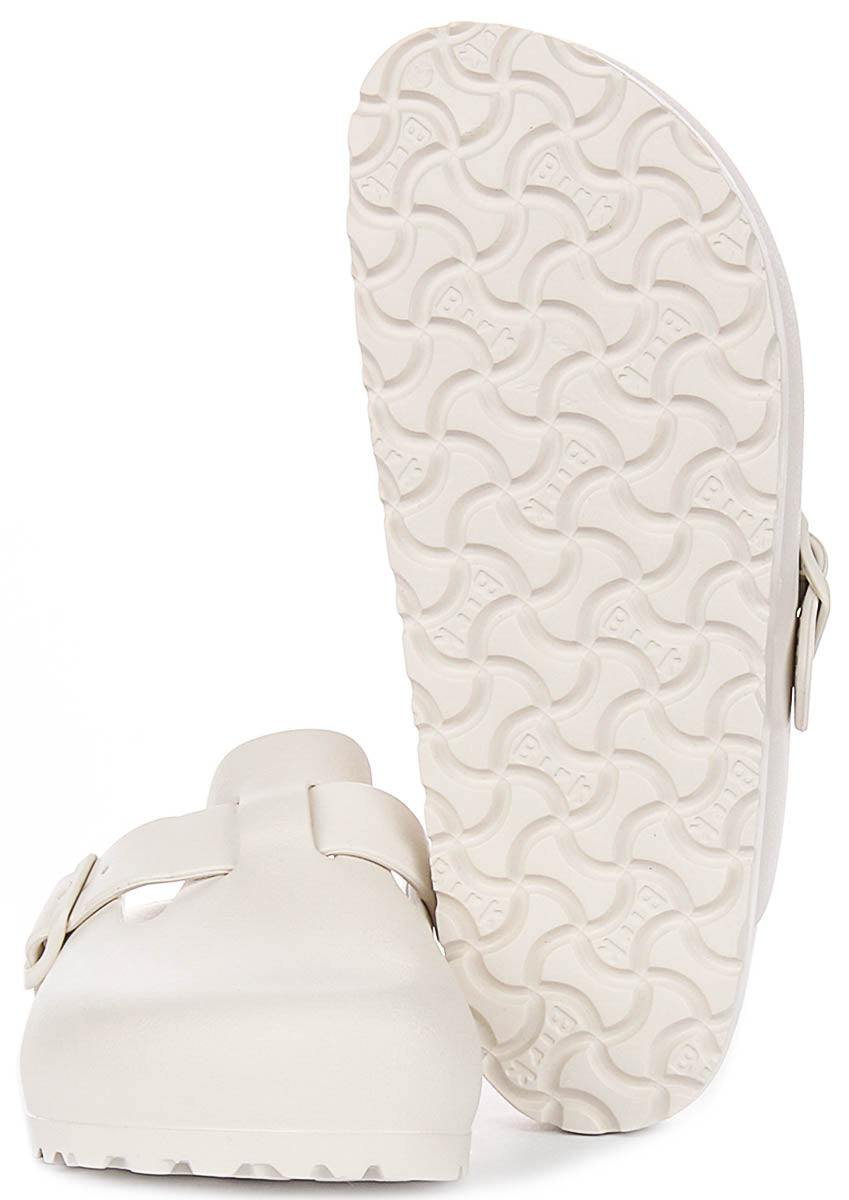 Birkenstock Boston zoccoli | EVA color pietra da uomo e donna - Calzata stretta