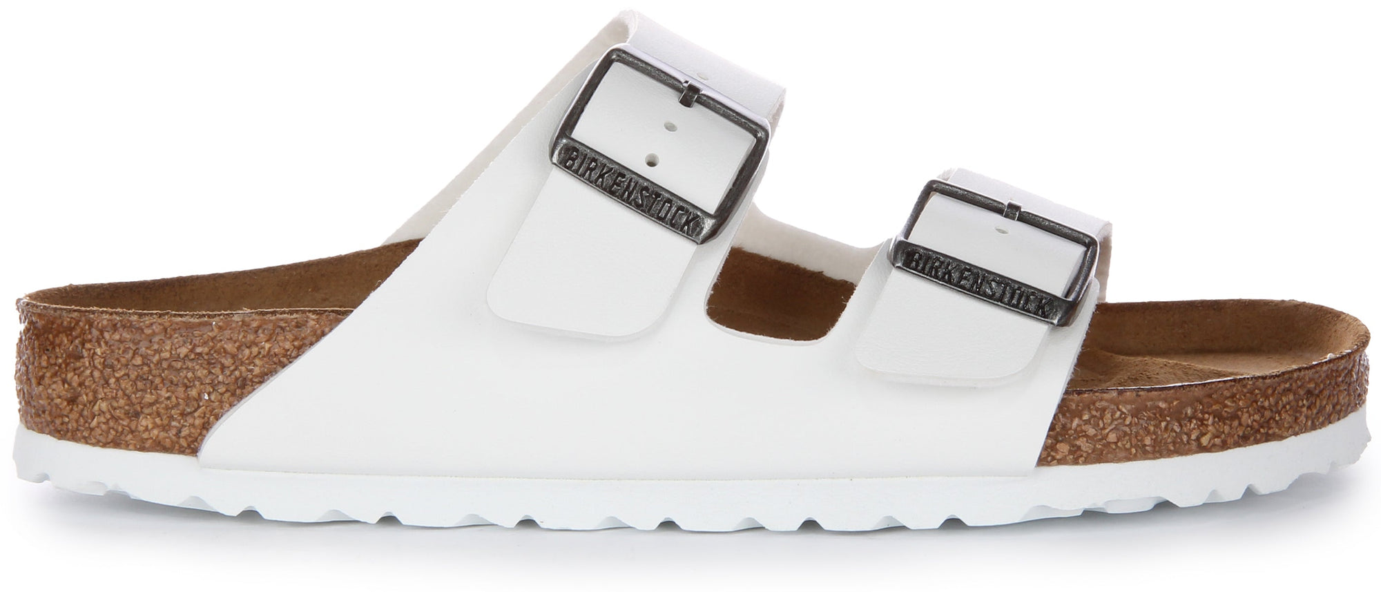 Sandales Birkenstock Arizona | Birko-Flor blanc pour femme
