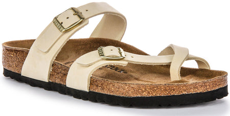 Birkenstock Mayari Sandals | Beige suede leather for Women