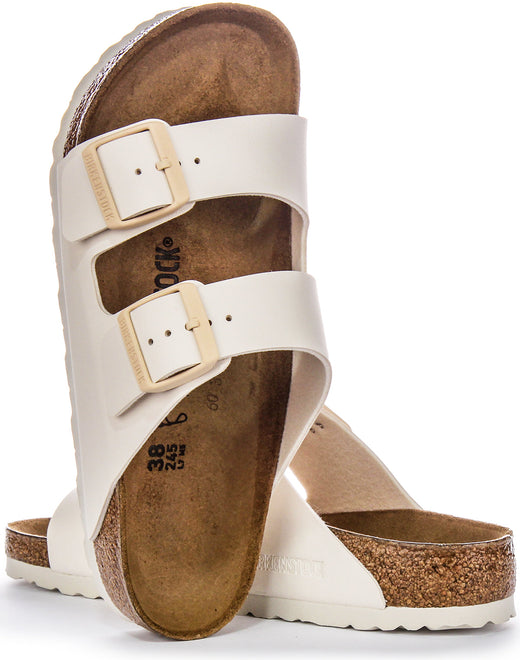 Sandali Birkenstock Arizona | Birko-Flor beige da donna