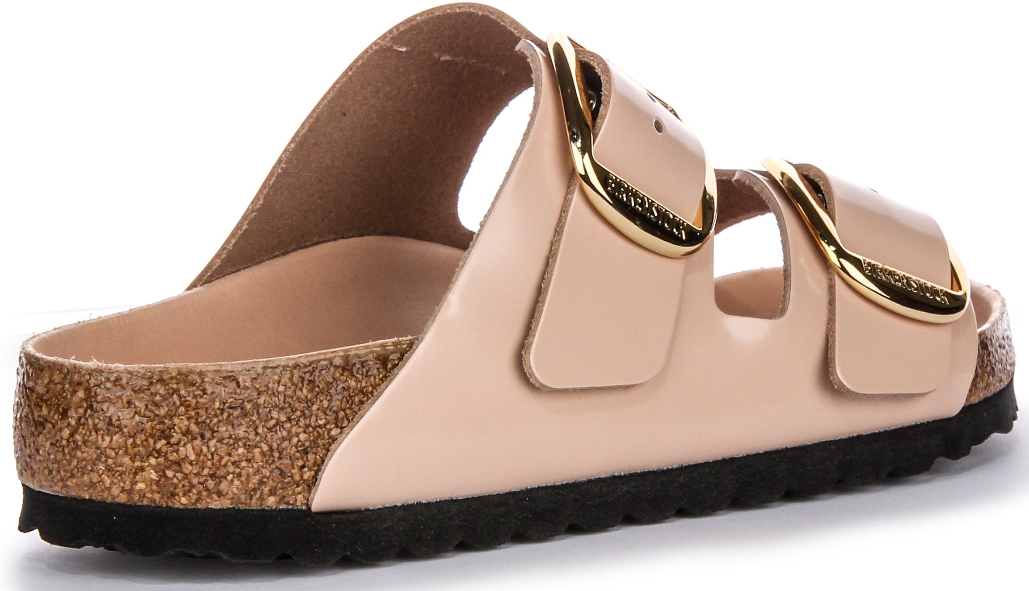 Birkenstock Arizona-sandaler | Beige äkta läder – Big Buckle för kvinnor
