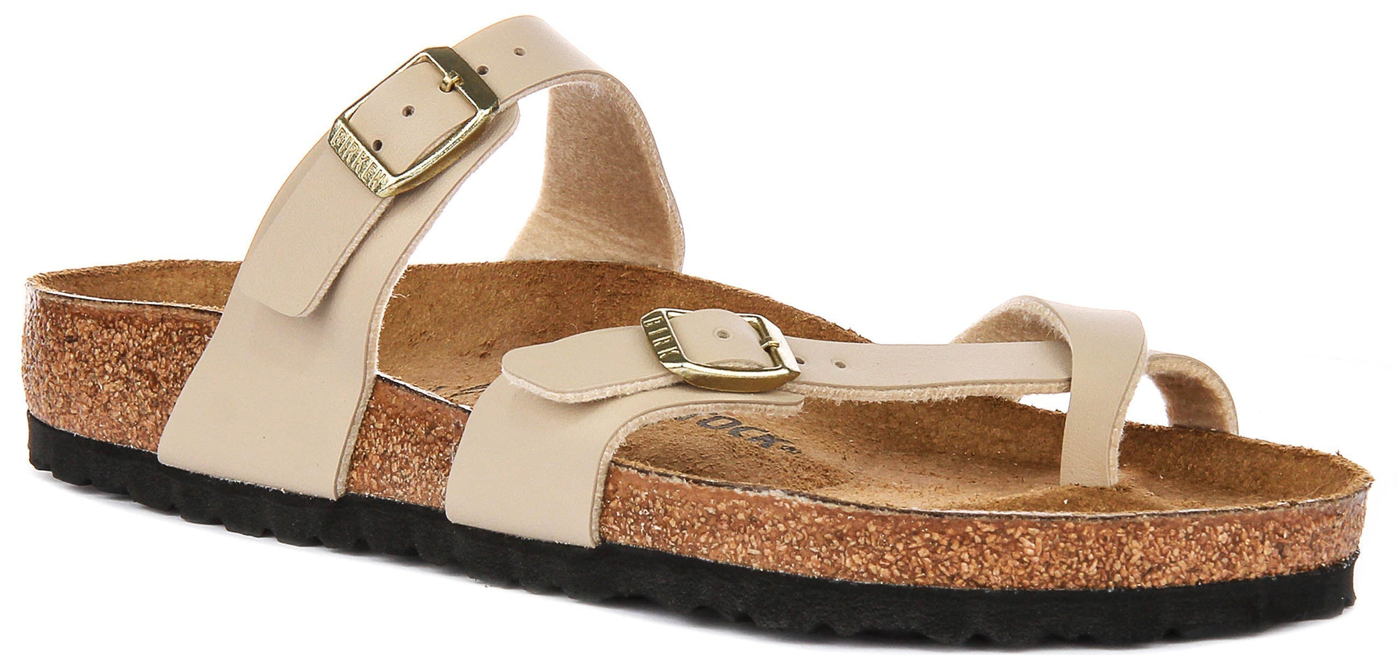 Birkenstock Mayari Sandals | Beige suede leather for Men and Women