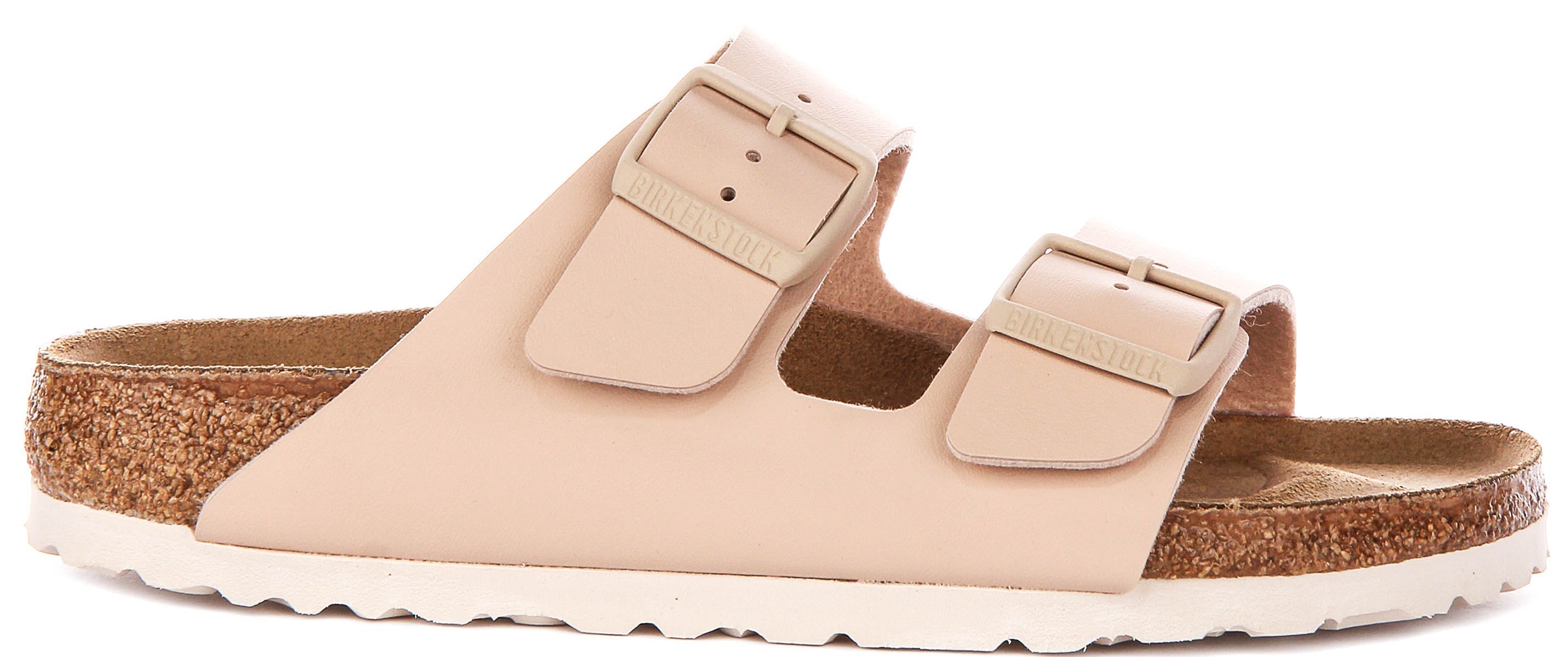 Birkenstock Arizona-sandaler | beige Birko-Flor för kvinnor – smal passform