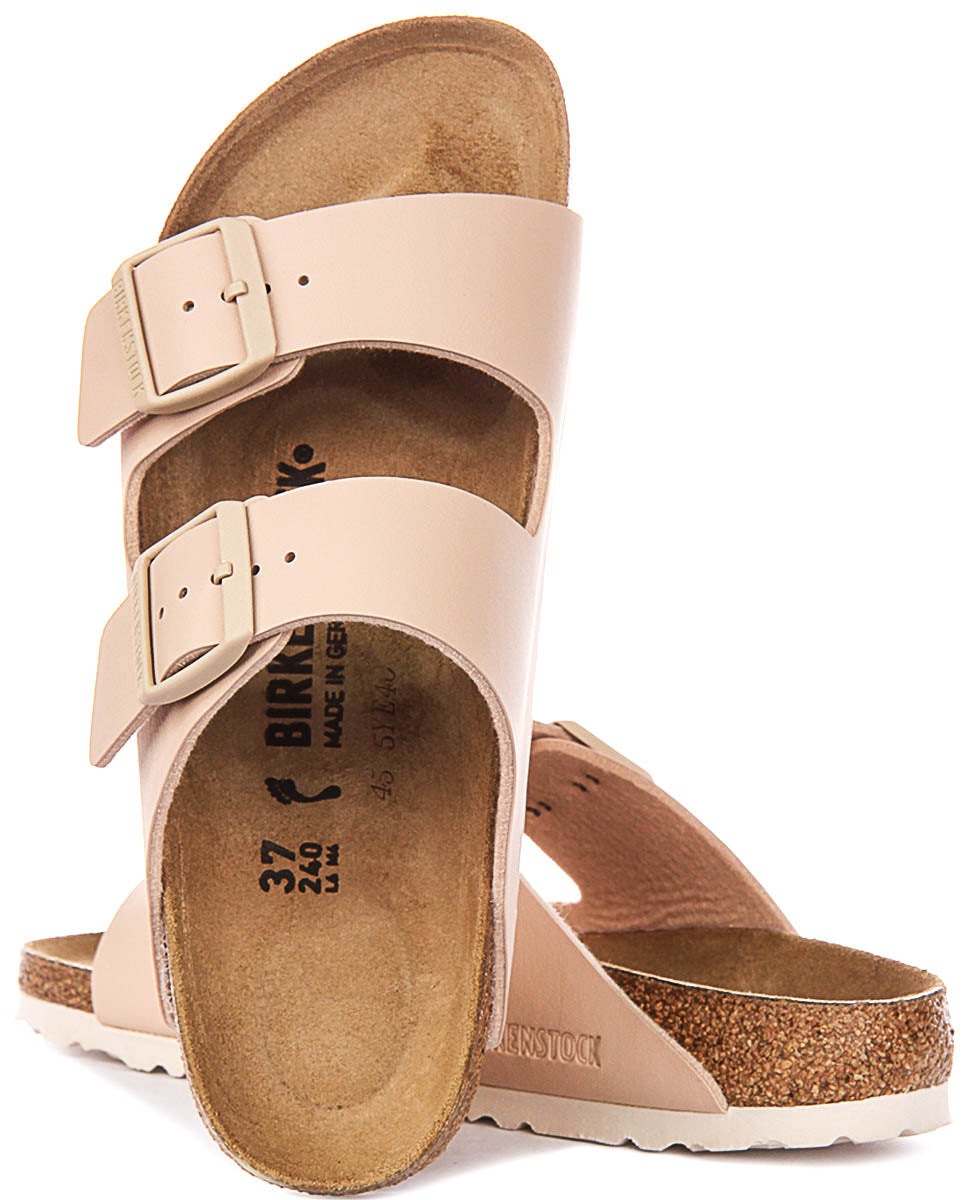 Birkenstock Arizona-sandaler | beige Birko-Flor för kvinnor – smal passform