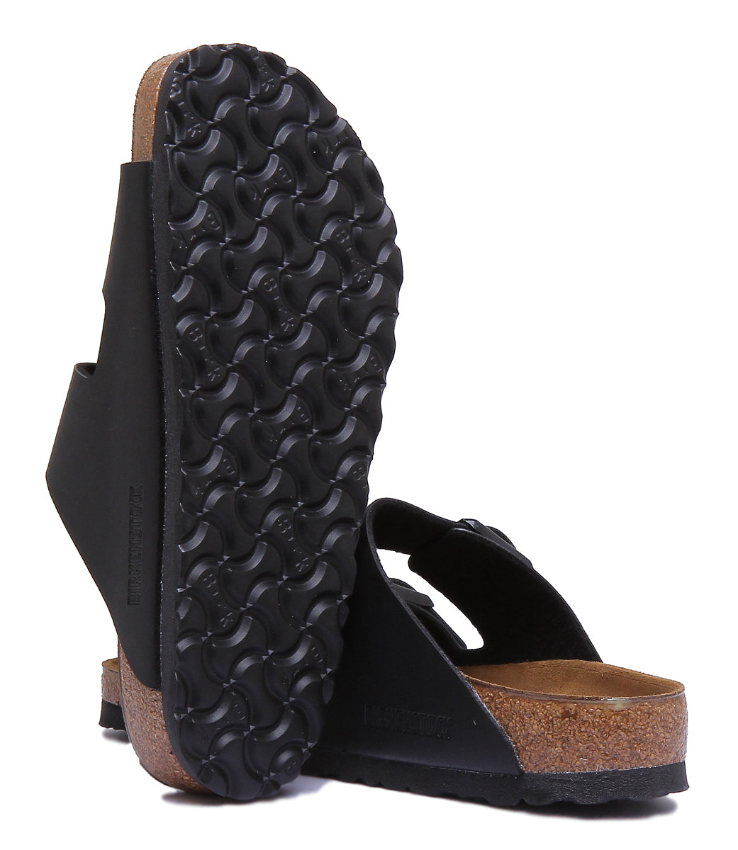 Sandales Birkenstock Arizona | Birko-Flor noir pour homme et femme