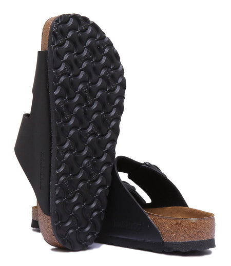 Sandales Birkenstock Arizona | Birko-Flor noir pour homme et femme