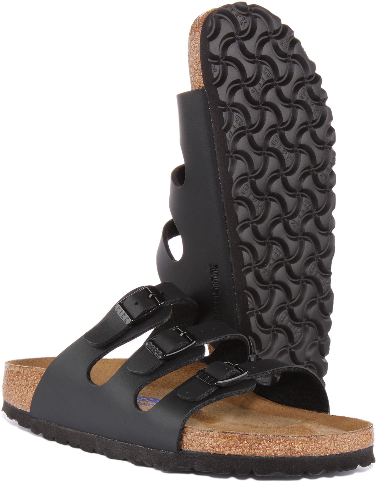 Birkenstock Florida Sandals | Black Birko-Flor for Women