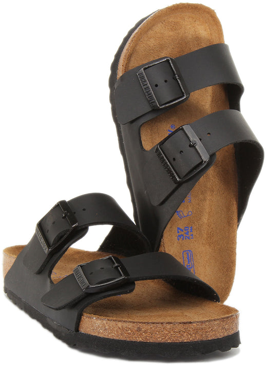 Birkenstock Arizona-sandalen | Zwart Birko-Flor voor heren en dames