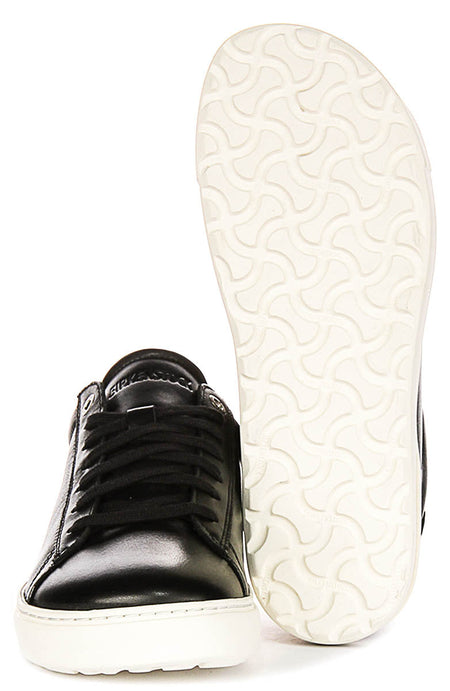 Sneakers Birkenstock Bend Low | Pelle genuina nera per uomo e donna - Vestibilità regolare
