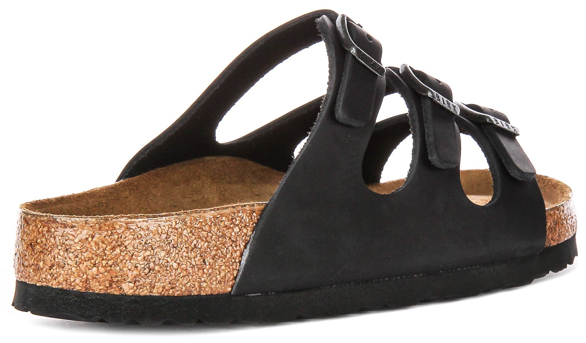 Birkenstock Florida sandali | Pelle scamosciata nera da donna