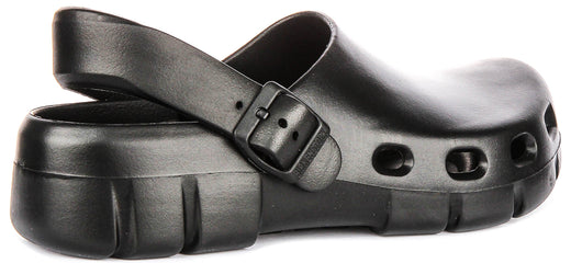 Birkenstock Birki Flow Clogs | Black EVA for Women - Regular Fit