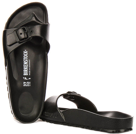 Birkenstock Madrid sandales | EVA noir pour femmes - coupe étroite