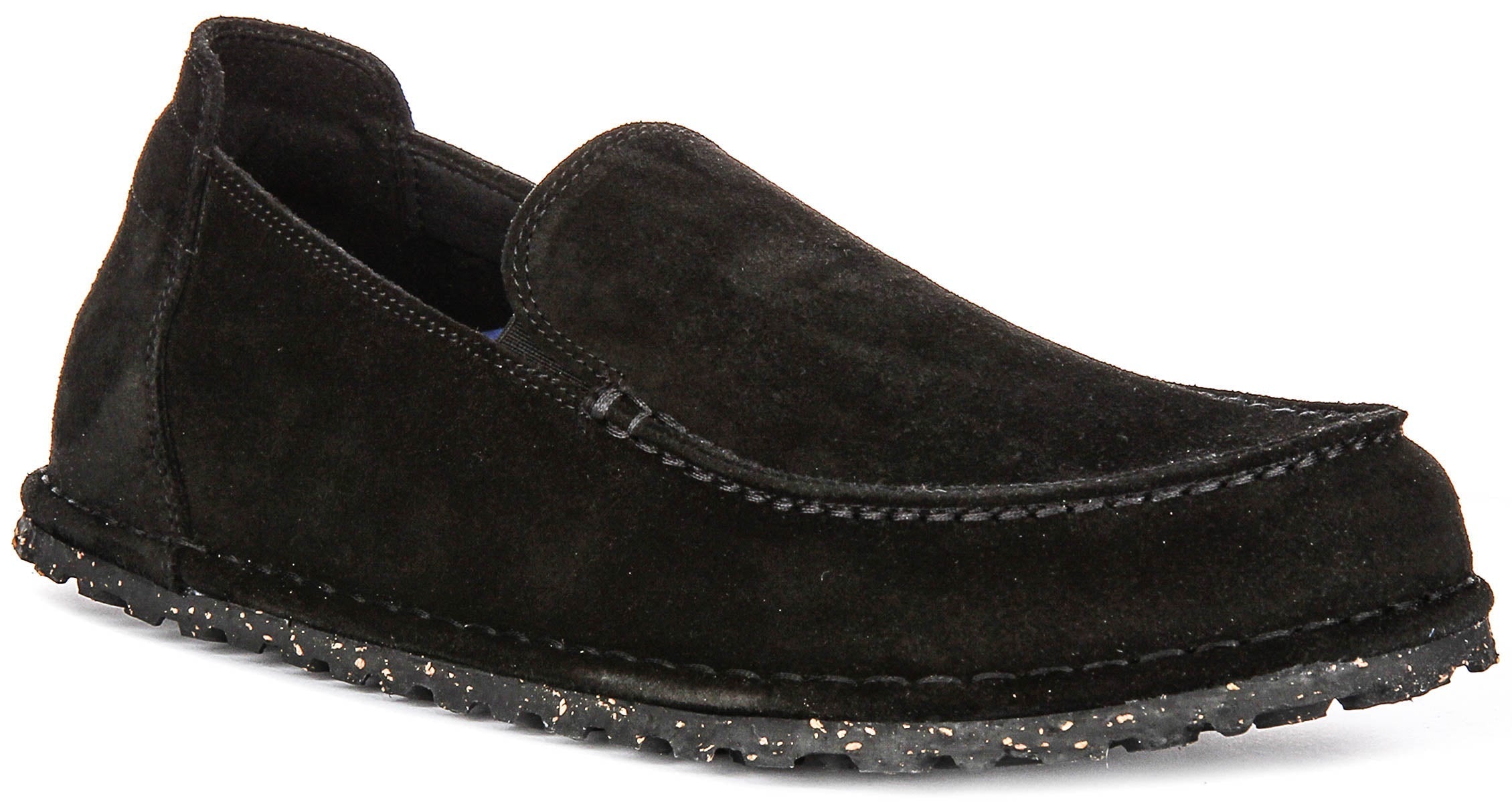 Birkenstock Utti Shoes | Black suede leather for Men and Women - Regular Fit