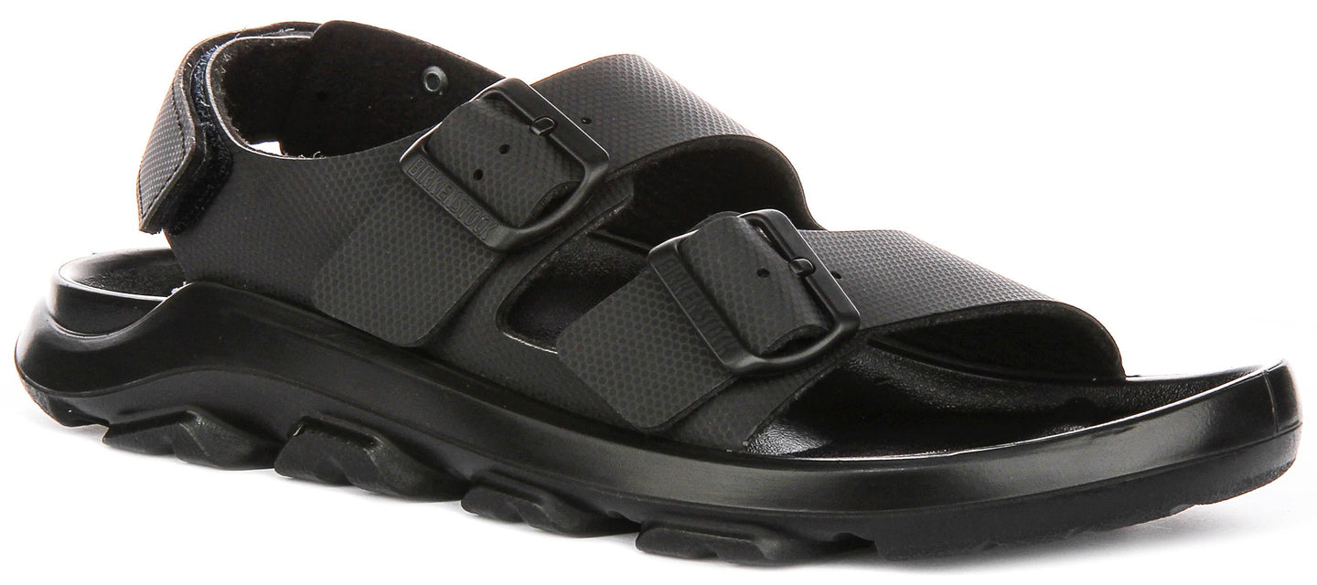 Birkenstock Mogami Terra-sportschoenen | zwart echt leer voor heren - normale pasvorm