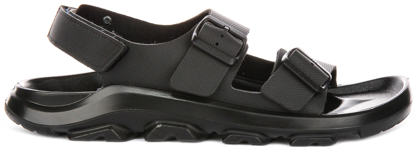Birkenstock Mogami Terra-sportschoenen | zwart echt leer voor heren - normale pasvorm