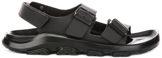 Birkenstock Mogami Terra-sportschoenen | zwart echt leer voor heren - normale pasvorm