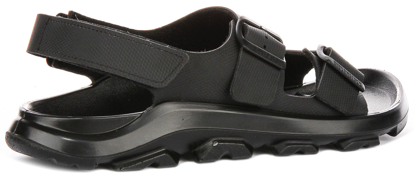 Birkenstock Mogami Terra-sportschoenen | zwart echt leer voor heren - normale pasvorm