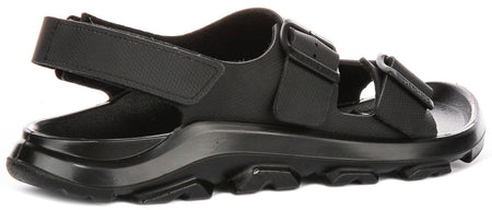 Birkenstock Mogami Terra Trainers | Black genuine leather for Men - Regular Fit