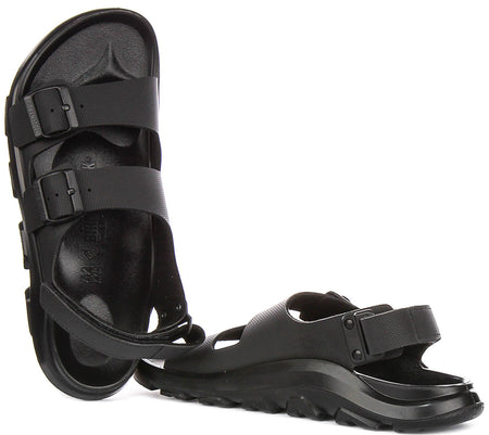 Birkenstock Mogami Terra Trainers | Black genuine leather for Men - Regular Fit