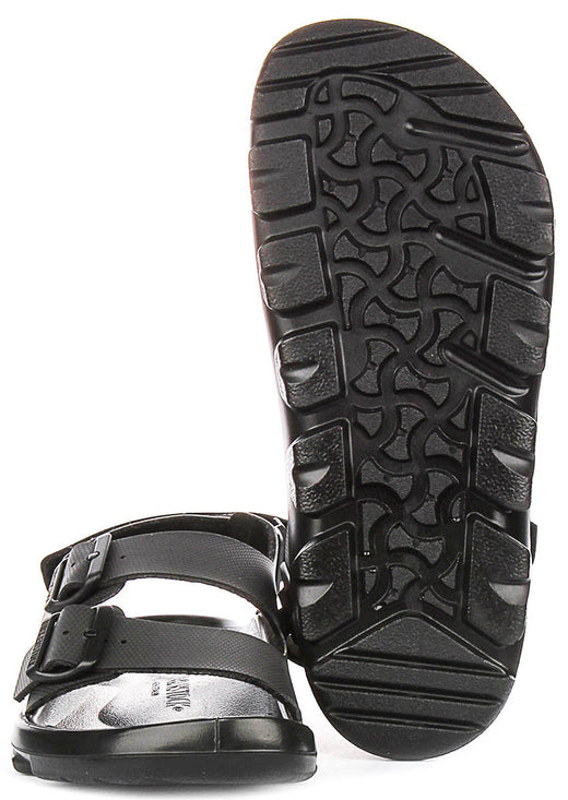 Birkenstock Mogami Terra-sportschoenen | zwart echt leer voor heren - normale pasvorm
