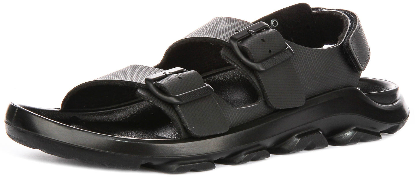 Birkenstock Mogami Terra-sportschoenen | zwart echt leer voor heren - normale pasvorm