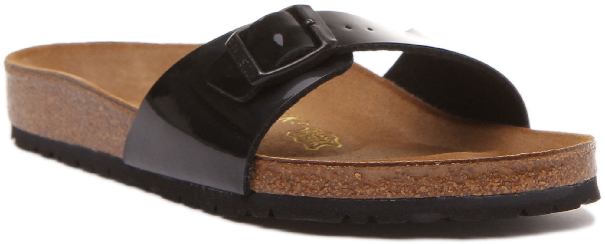 Sandales Birkenstock Madrid | Birko-Flor noir pour femmes
