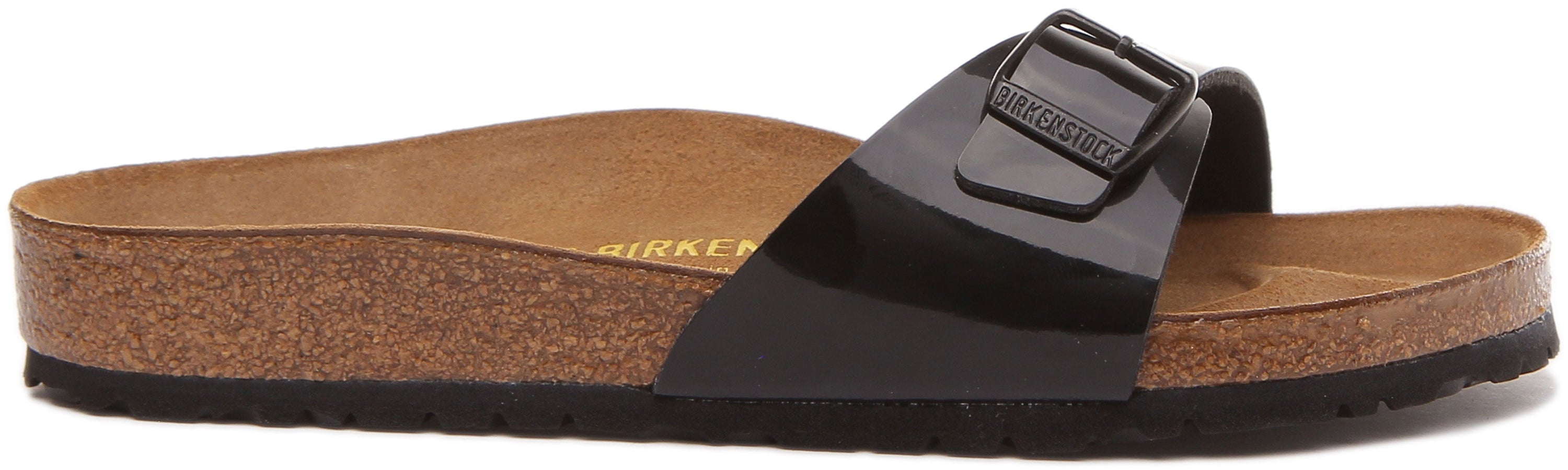 Sandales Birkenstock Madrid | Birko-Flor noir pour femmes