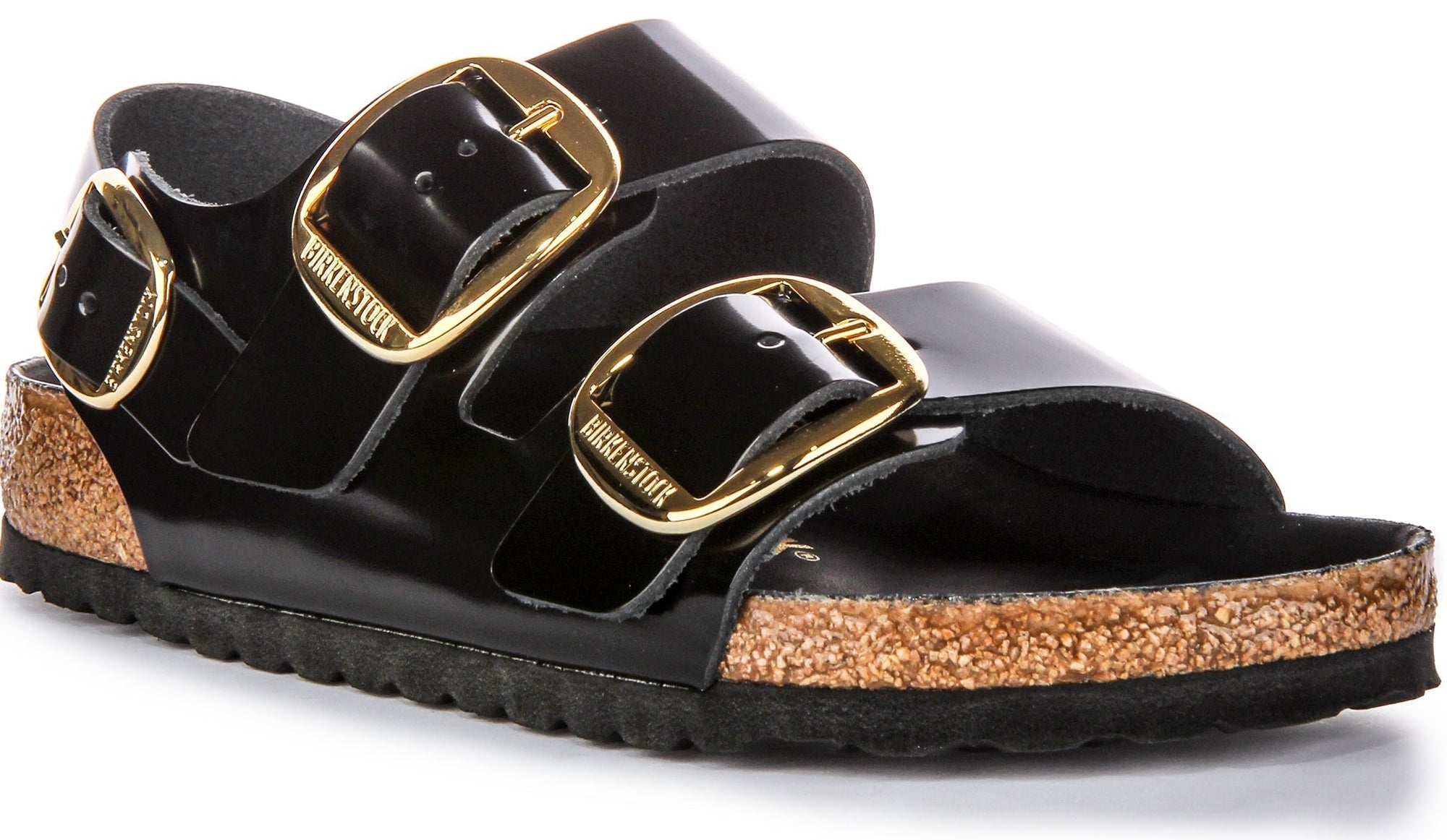 Birkenstock Milano-sandalen | Zwart lakleer voor dames