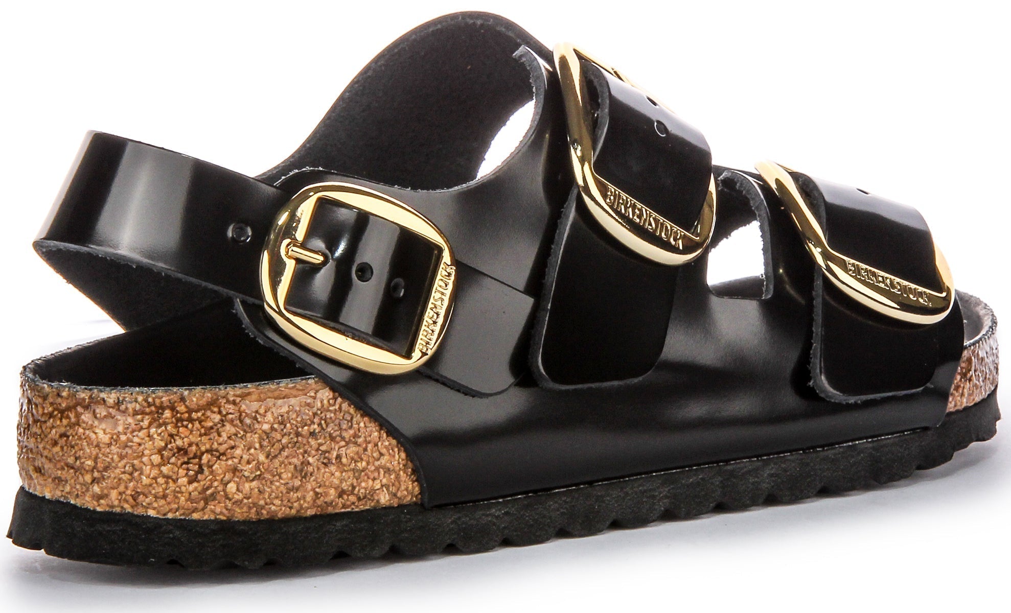 Birkenstock Milano-sandalen | Zwart lakleer voor dames