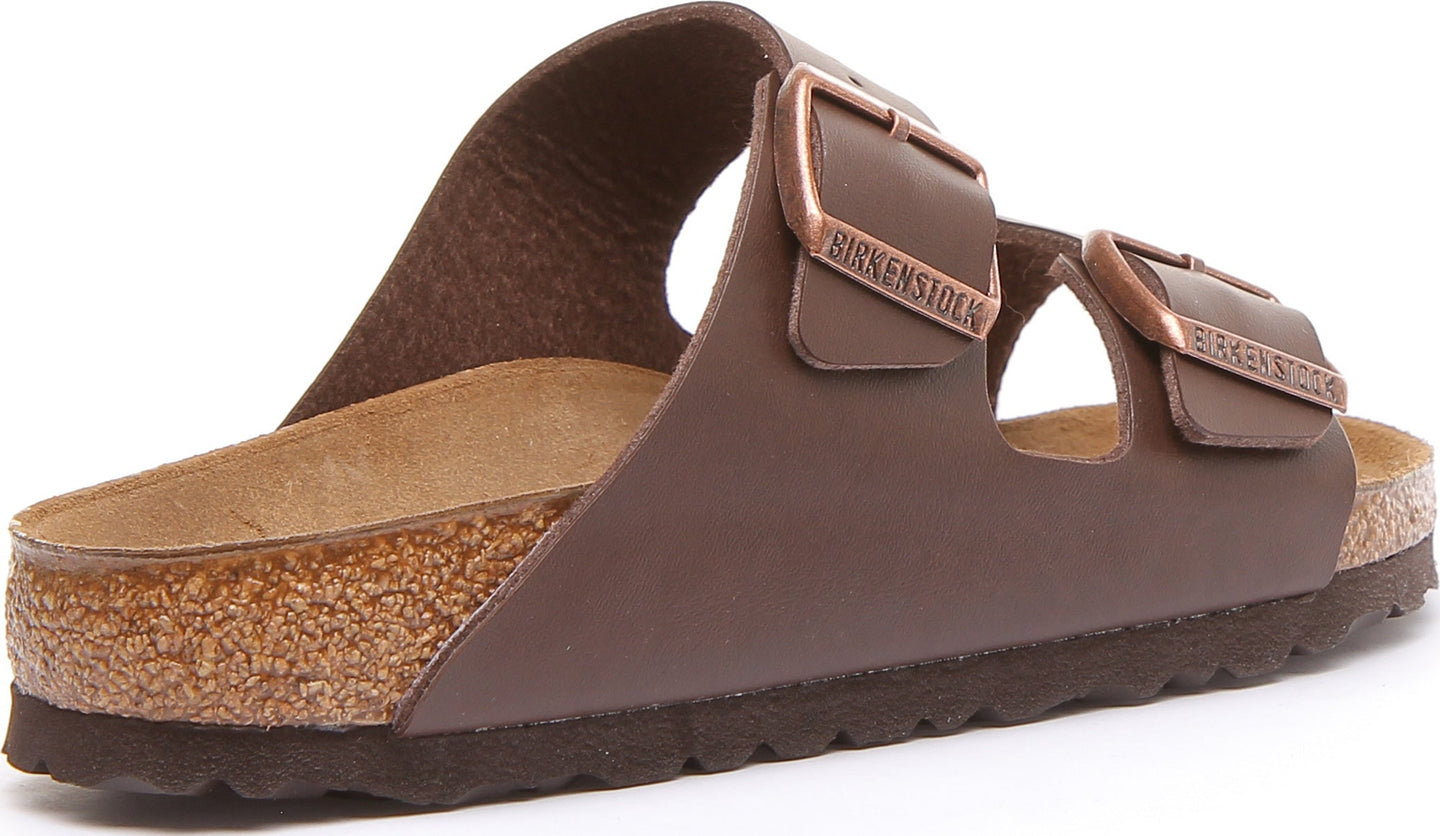 Birkenstock Arizona sandalen | bruin Birko-Flor voor dames