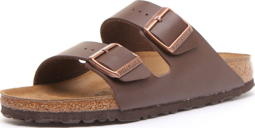 Birkenstock Arizona sandalen | bruin Birko-Flor voor dames