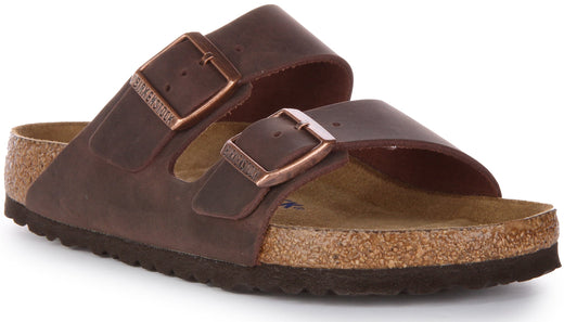 Birkenstock Arizona-sandalen | Bruin echt leer voor dames