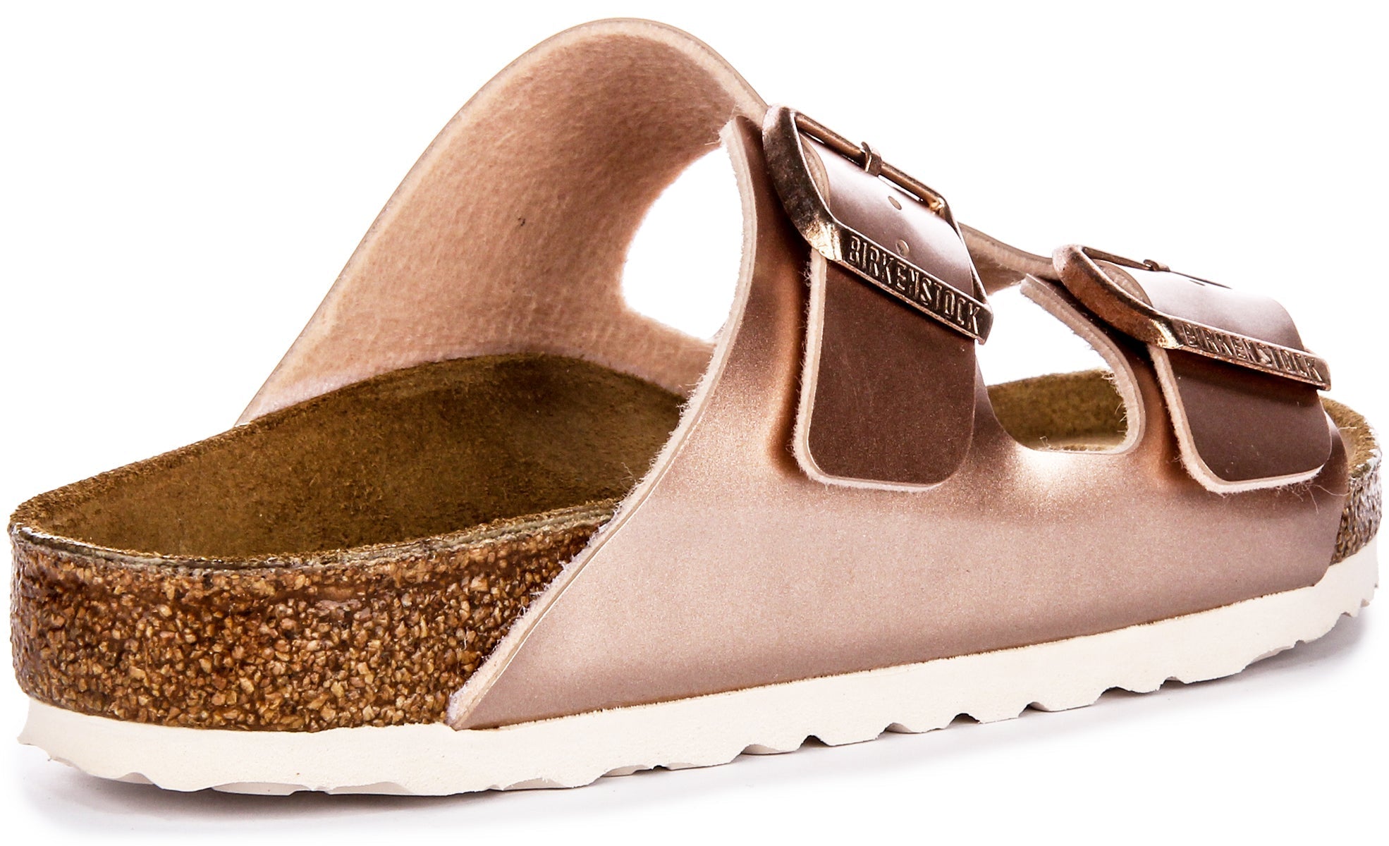 Sandales Birkenstock Arizona | Birko-Flor cuivré pour enfants - coupe régulière
