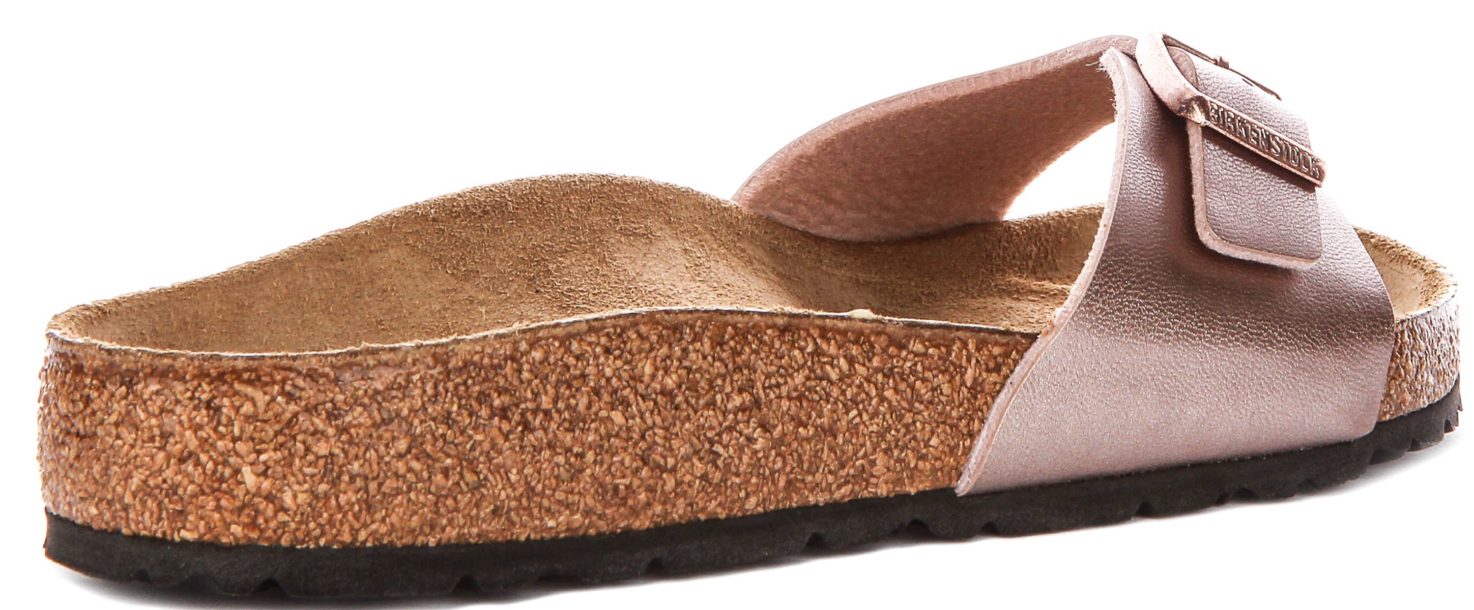 Sandales Birkenstock Madrid | en Birko-Flor cuivré pour femmes – largeur normale