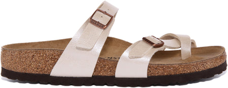 Birkenstock Mayari Sandals | Cream Birko-Flor for Women