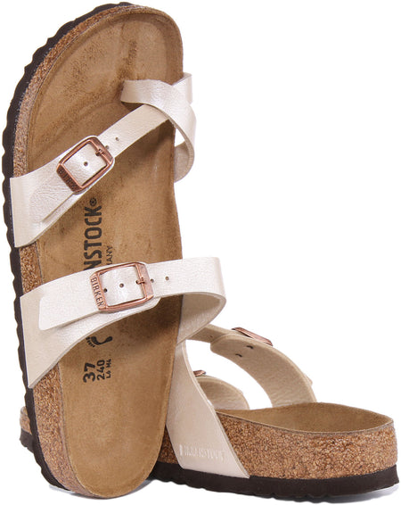 Birkenstock Mayari Sandals | Cream Birko-Flor for Women