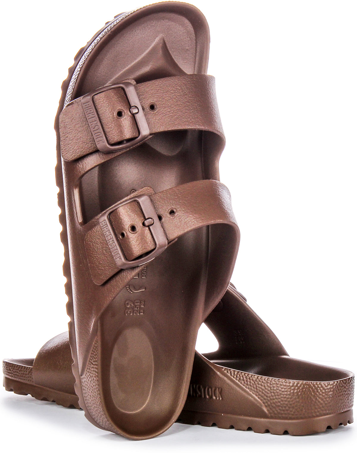 Birkenstock Arizona-sandalen | donkerbruin EVA voor dames