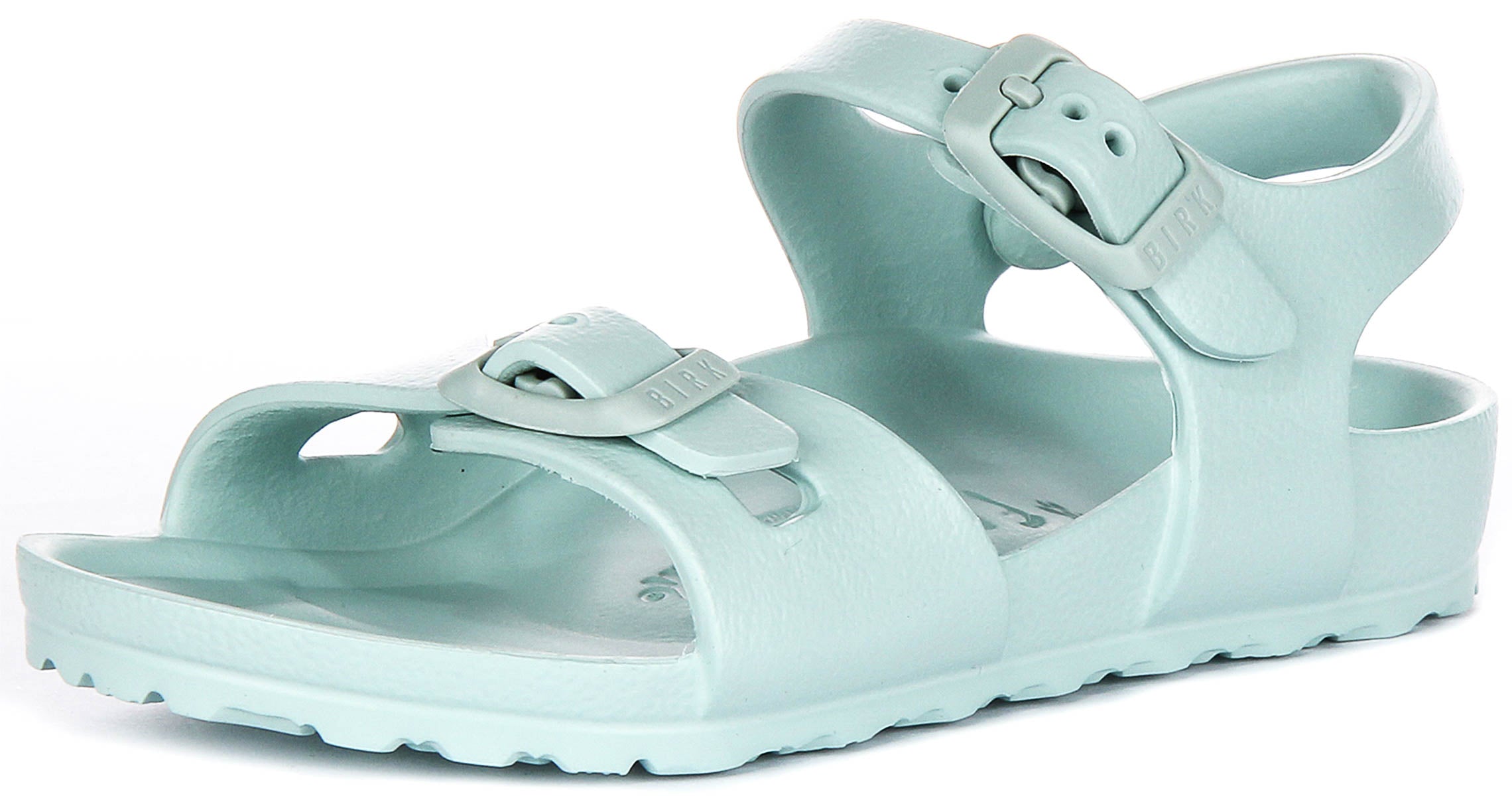 Birkenstock Rio sandales | EVA vert pour enfants - coupe étroite