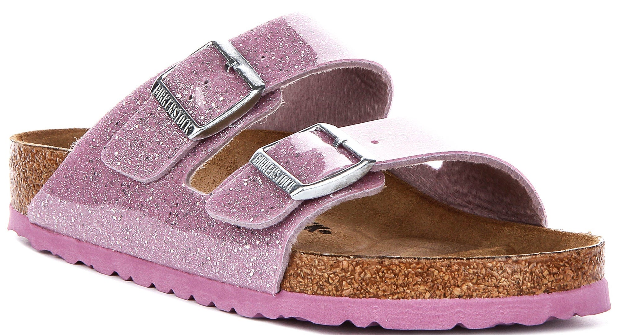 Sandali Birkenstock Arizona | Birko-Flor lavanda per bambini - calzata regolare