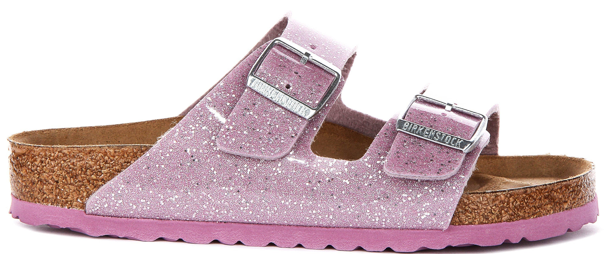 Sandali Birkenstock Arizona | Birko-Flor lavanda per bambini - calzata regolare