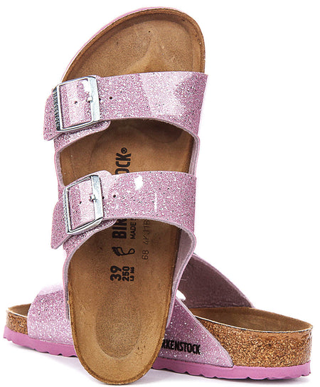 Sandali Birkenstock Arizona | Birko-Flor lavanda per bambini - calzata regolare